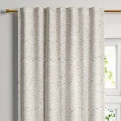 1pc Blackout Doral Window Curtain Panel Cream - Project 62™ -Project 62 GUEST 02f6177d 573e 4615 ae8f eb440121d54d