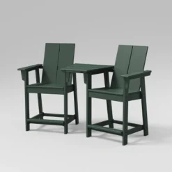 Moore 3pc POLYWOOD Patio Counter Chair Set With Connecting Table - Project 62™ 10 Moore 3pc POLYWOOD Patio Counter Chair Set With Connecting Table - Project 62™ -Project 62 GUEST 04f1efdb 19a7 4b88 bff4 2fe095cd7ad2