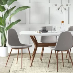 Project 62 32 4pk Copley Upholstered Dining Chair Light Gray - Project 62™