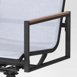 2pc Henning Swivel Outdoor Patio Dining Chairs Rocking Chairs Black - Project 62™ 8 2pc Henning Swivel Outdoor Patio Dining Chairs Rocking Chairs Black - Project 62™ -Project 62 GUEST 19a9f95e abe8 4ebf a614 b298701d091f