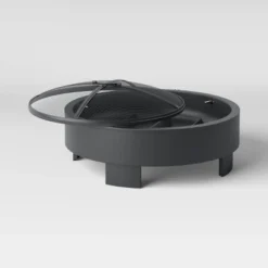 24" Round Wood Burning Fire Pit With Legs - Black - Project 62™ 5 24" Round Wood Burning Fire Pit With Legs - Black - Project 62™ -Project 62 GUEST 1c1fa094 54a3 4d0f 8136 732716f3fc45