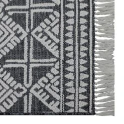 Outdoor Rug Tasseled Charcoal - Project 62™