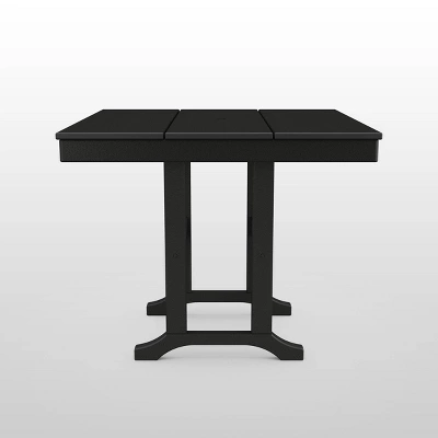Moore POLYWOOD 35" Farmhouse Square Patio Dining Table - Project 62™ 7 Moore POLYWOOD 35" Farmhouse Square Patio Dining Table - Project 62™ - Image 7