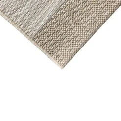 7' X 10' Triangle Ombre Outdoor Rug Beige - Project 62™