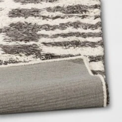 Jutland Geo Moroccan Hand Tufted Shag Area Rug Gray - Project 62™ -Project 62 GUEST 52d73365 c6e3 4ec0 b4b8 35c41a5153ce