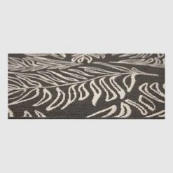 9' X 12' Leaves Outdoor Rug Black - Project 62™ 7 9' X 12' Leaves Outdoor Rug Black - Project 62™ -Project 62 GUEST 6159c83d 8bf4 4845 bc76 e6ac7e932b3b