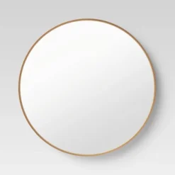 30" Flush Mount Round Decorative Wall Mirror - Project 62™ -Project 62 GUEST 64f880f0 9dfa 4525 b5b9 e27eef737267