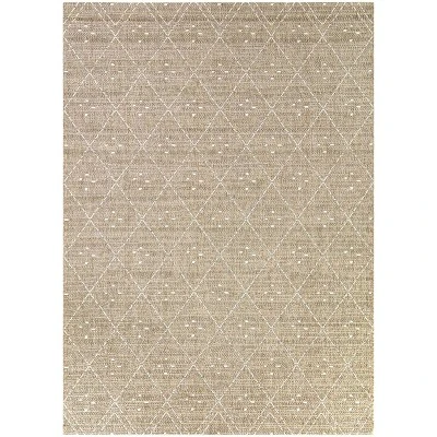 Small Diamond Outdoor Rug Taupe - Project 62™ 5 Small Diamond Outdoor Rug Taupe - Project 62™ - Image 5