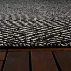 9' X 12' Large Diamond Indoor/Outdoor Rug Black/Natural - Project 62™ 5 9' X 12' Large Diamond Indoor/Outdoor Rug Black/Natural - Project 62™ -Project 62 GUEST 6f6a00c6 5d70 46d6 86e3 a975a2262de2
