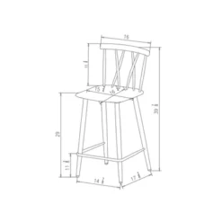 Set Of 2 Becket Metal X Back Barstool Black - Project 62™ -Project 62 GUEST 712cf66b 109e 438a bb27 c1f2049a9a91