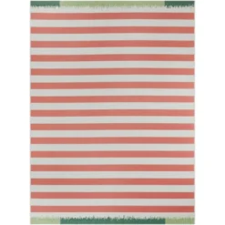 Preppy Stripes Outdoor Rug Coral - Project 62™ 6 Preppy Stripes Outdoor Rug Coral - Project 62™ -Project 62 GUEST 74079682 8f2b 4023 9e2b 5ef0c29b8578