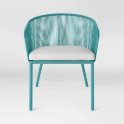 Fisher 3pc Deep Seating Patio Chat Set - Blue-Green - Project 62™ 11 Fisher 3pc Deep Seating Patio Chat Set - Blue-Green - Project 62™ -Project 62 GUEST 7495ee6e 05e1 400e a655 23599a3fca7f