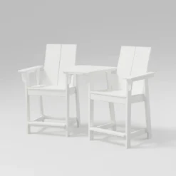 Moore 3pc POLYWOOD Patio Counter Chair Set With Connecting Table - Project 62™ 11 Moore 3pc POLYWOOD Patio Counter Chair Set With Connecting Table - Project 62™ -Project 62 GUEST 7be98bfa 52a4 418f a101 3a24df3e435b