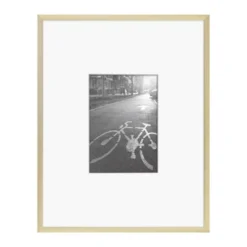 Thin Metal Matted Gallery Frame Gold - Project 62™ -Project 62 GUEST 8395ee7d 3a4c 4383 be1a 31709adf52d0
