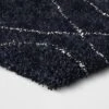 Diamond Patterned Shag Woven Rug - Project 62™