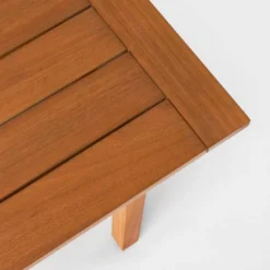 Kaufmann Wood Rectangle Patio Dining Table, Outdoor Furniture - Natural - Project 62™ 11 Kaufmann Wood Rectangle Patio Dining Table, Outdoor Furniture - Natural - Project 62™ -Project 62 GUEST 8f533994 1d4d 4a58 955d 56e63a00c0f8