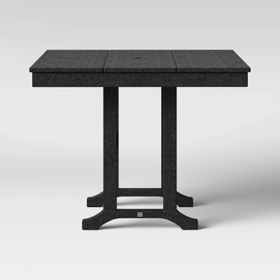 Moore POLYWOOD 35" Farmhouse Square Patio Dining Table - Project 62™ 1 Moore POLYWOOD 35" Farmhouse Square Patio Dining Table - Project 62™