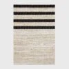 9' X 12' Multi-Tier Bars Outdoor Rug Gray/Cream - Project 62™