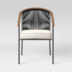 2pc Apex Mixed Material Outdoor Patio Dining Chairs Arm Chairs Black - Project 62™ 11 2pc Apex Mixed Material Outdoor Patio Dining Chairs Arm Chairs Black - Project 62™ -Project 62 GUEST 978e1c55 8875 4a7c 8e5b 0ee6aa1a61c3