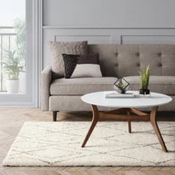 Diamond Patterned Shag Woven Rug - Project 62™ -Project 62 GUEST 9876b084 ec29 452b 8fca 2b65aaed42dc