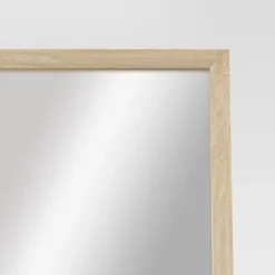 20" X 66" Oak And Metal Modern Floor Mirror Brown - Project 62™ 5 20" X 66" Oak And Metal Modern Floor Mirror Brown - Project 62™ -Project 62 GUEST a1427005 94a2 4dfa 8e8f 88c0c1e9c11a