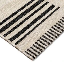 7' X 10' Outdoor Rug Multitier Bars Gray/Cream - Project 62™ -Project 62 GUEST b506f3ea 8cb9 440f 8640 cacd75bc1d89