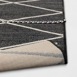 Woven Tapestry With Braid Outdoor Rug - Project 62™ -Project 62 GUEST bfce1c15 2bef 4e9a b93d 7d3465e511ba