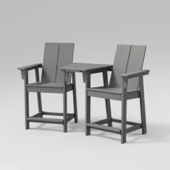 Moore 3pc POLYWOOD Patio Counter Chair Set With Connecting Table - Project 62™ 13 Moore 3pc POLYWOOD Patio Counter Chair Set With Connecting Table - Project 62™ -Project 62 GUEST cea83390 883c 491a 9fec 9b6d4447dc8c