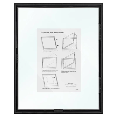 8" X 10" Float Thin Gallery Frame Black - Project 62™ 4 8" X 10" Float Thin Gallery Frame Black - Project 62™ - Image 4
