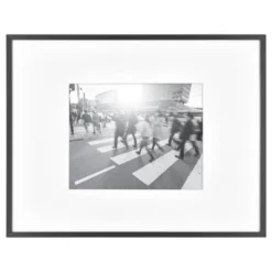 Thin Gallery Matted Photo Frame Black - Project 62™ -Project 62 GUEST d5e53818 55e3 4529 b113 824cf24acd74