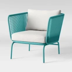 Fisher 2pk Patio Club Chairs -Blue-Green - Project 62™ -Project 62 GUEST d6aca455 2c7b 4658 b946 c94cf1f14a34