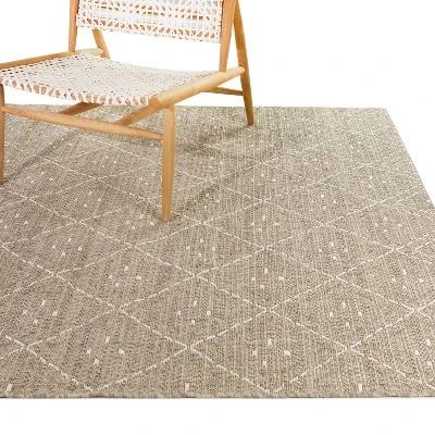 Small Diamond Outdoor Rug Taupe - Project 62™ 1 Small Diamond Outdoor Rug Taupe - Project 62™