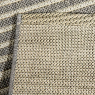 7' X 10' Plaid Outdoor Rug Gray - Project 62™ 3 7' X 10' Plaid Outdoor Rug Gray - Project 62™ - Image 3