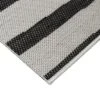 5'x7' Mod Directional Lines Outdoor Rug Black - Project 62™
