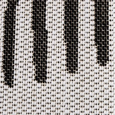 7' X 10' Modern Sun Outdoor Rug Black - Project 62™ 2 7' X 10' Modern Sun Outdoor Rug Black - Project 62™ - Image 2