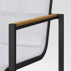 2pc Henning Outdoor Patio Dining Chairs Arm Chairs Gray - Project 62™ 12 2pc Henning Outdoor Patio Dining Chairs Arm Chairs Gray - Project 62™ -Project 62 GUEST fc5a0bdf 8020 4e22 ba21 efe7ba0f6638